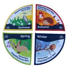 Load image into Gallery viewer, NEW (2026 version) Herons Wey - Seasons badges