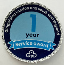 Load image into Gallery viewer, 1 Year Long Service Certificate, Badge &amp; Pin
