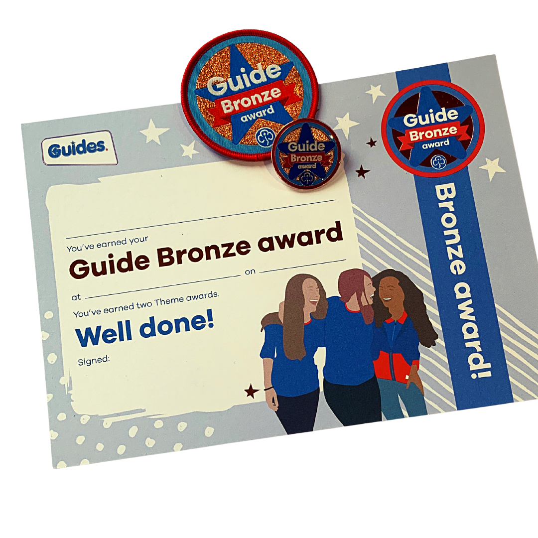 Go Guide Awards Guide Bronze Award – Girlguiding Surrey West