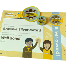 Load image into Gallery viewer, Brownie Silver Award
