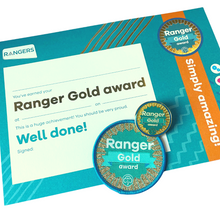 Load image into Gallery viewer, Ranger Gold Award
