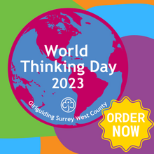Load image into Gallery viewer, World Thinking Day Badge 2023
