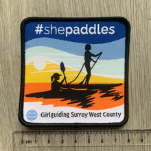 Load image into Gallery viewer, #shepaddles badge

